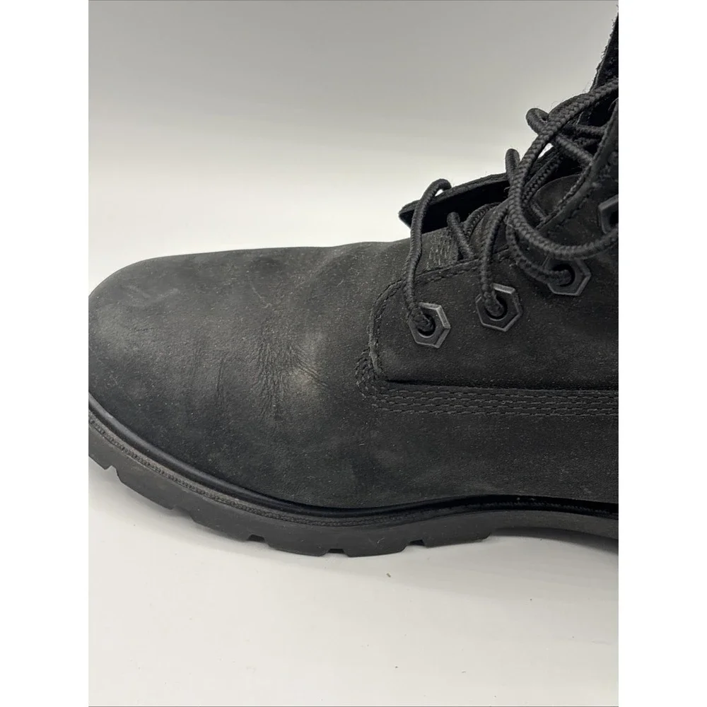 Timberland Linden Woods Women's 6-Inch Waterproof Boots Black Size 7W